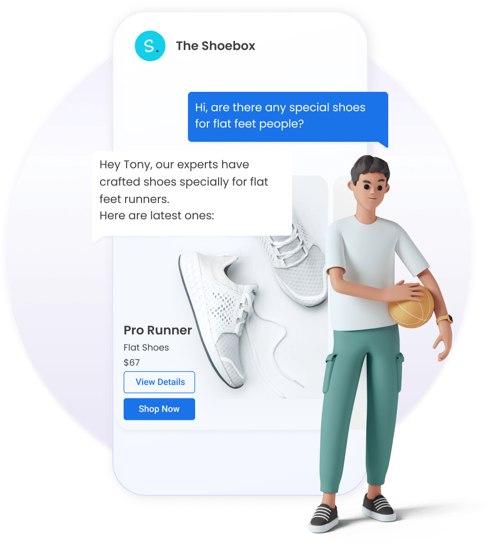 Drive conversions with in-the-moment responses