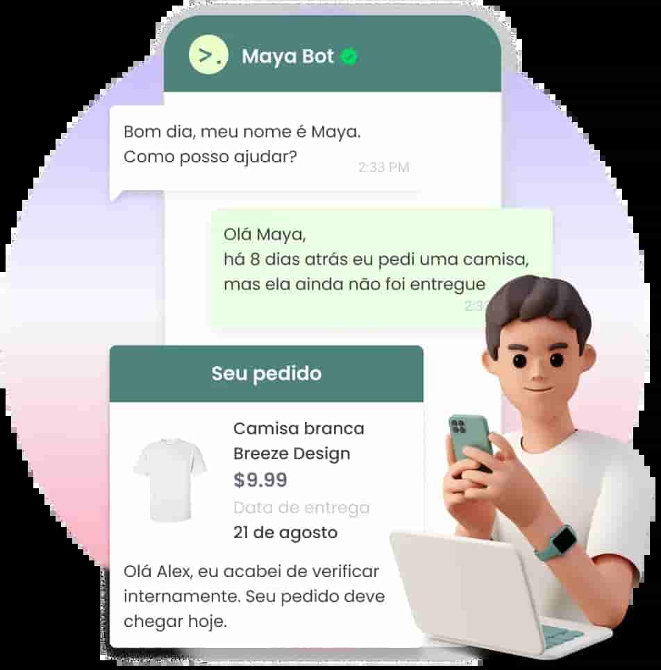 Suporte conversacional