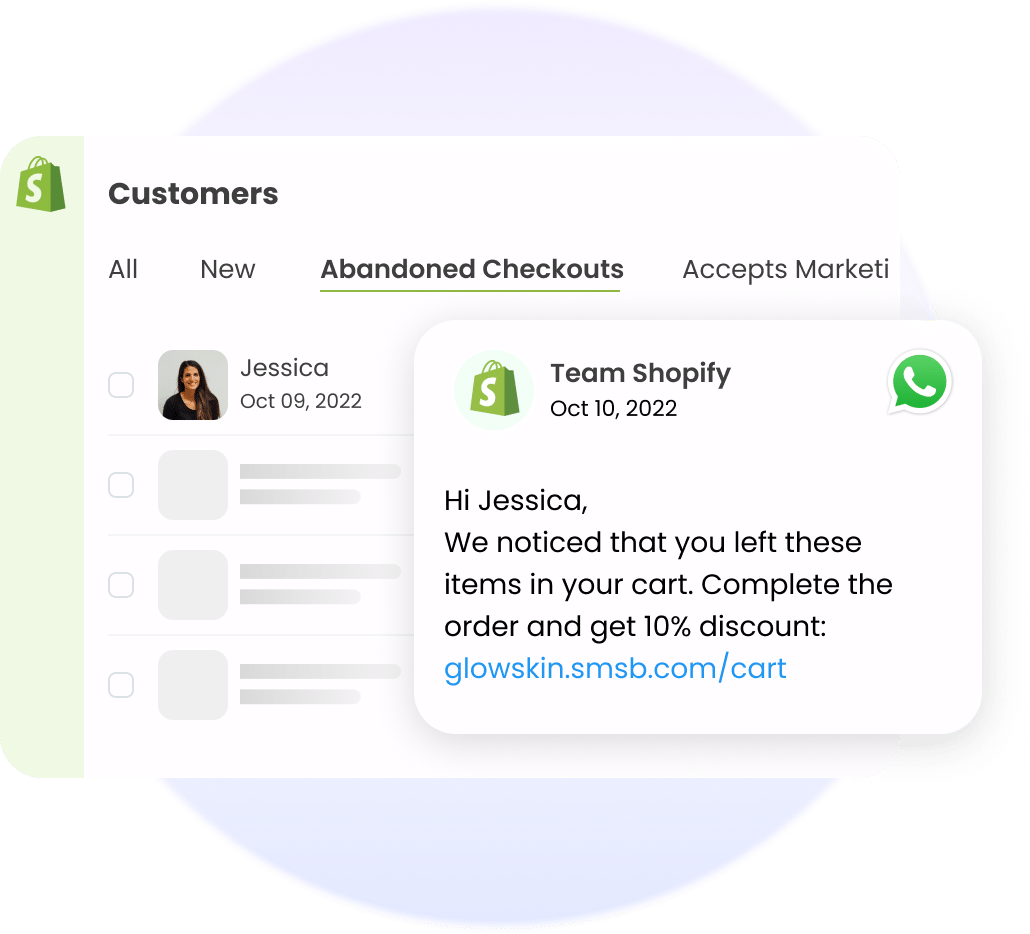 Drive sales with <span>one-click</span> commerce integrations