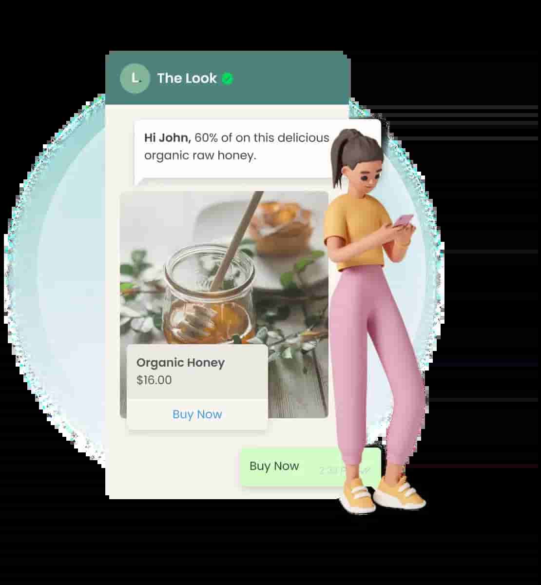 WhatsApp chatbot for commerce