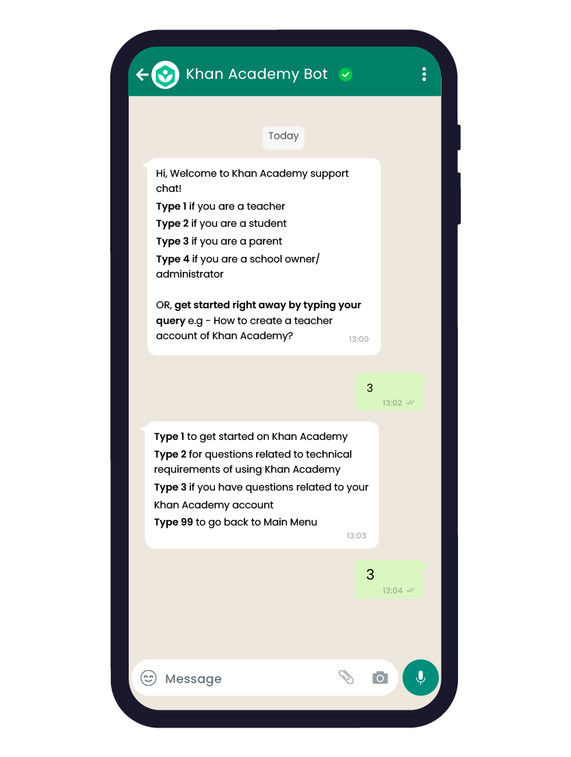 WhatsApp Business API for customer support