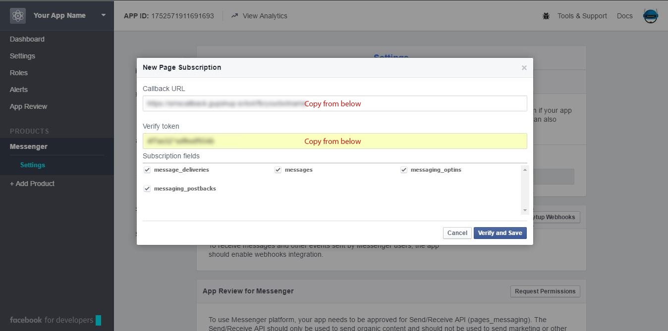 Facebook Publish Instructions Steps