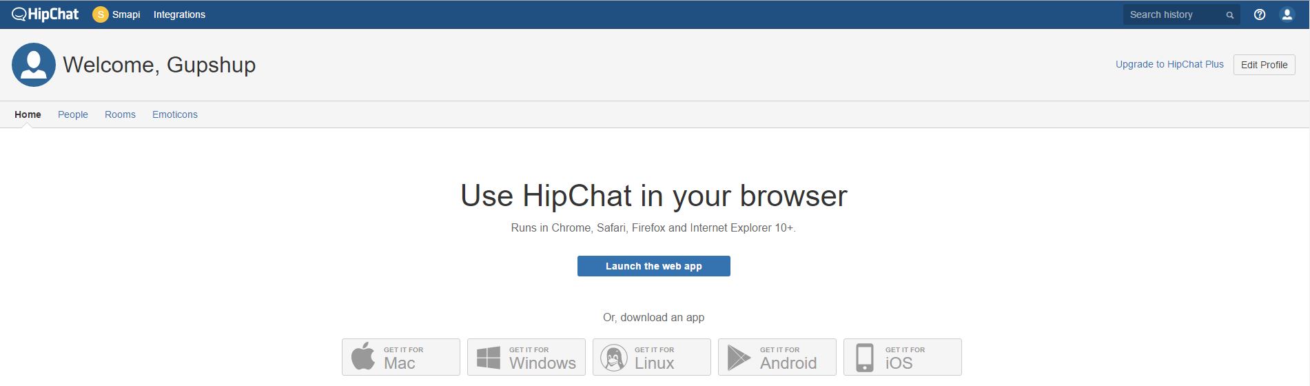 Hipchat Publish Instructions Steps