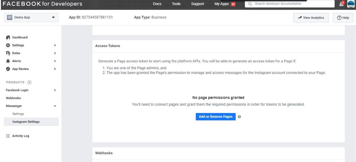 Get Page Access Token Image