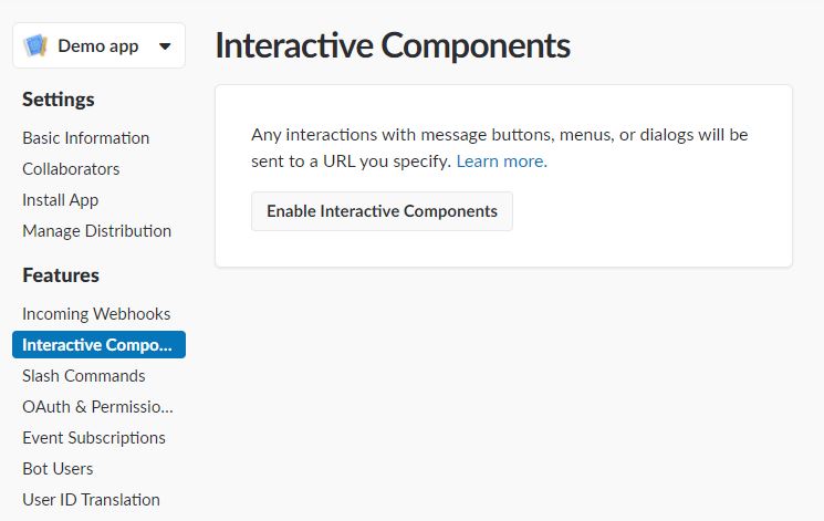 Slack Publish Instructions Steps