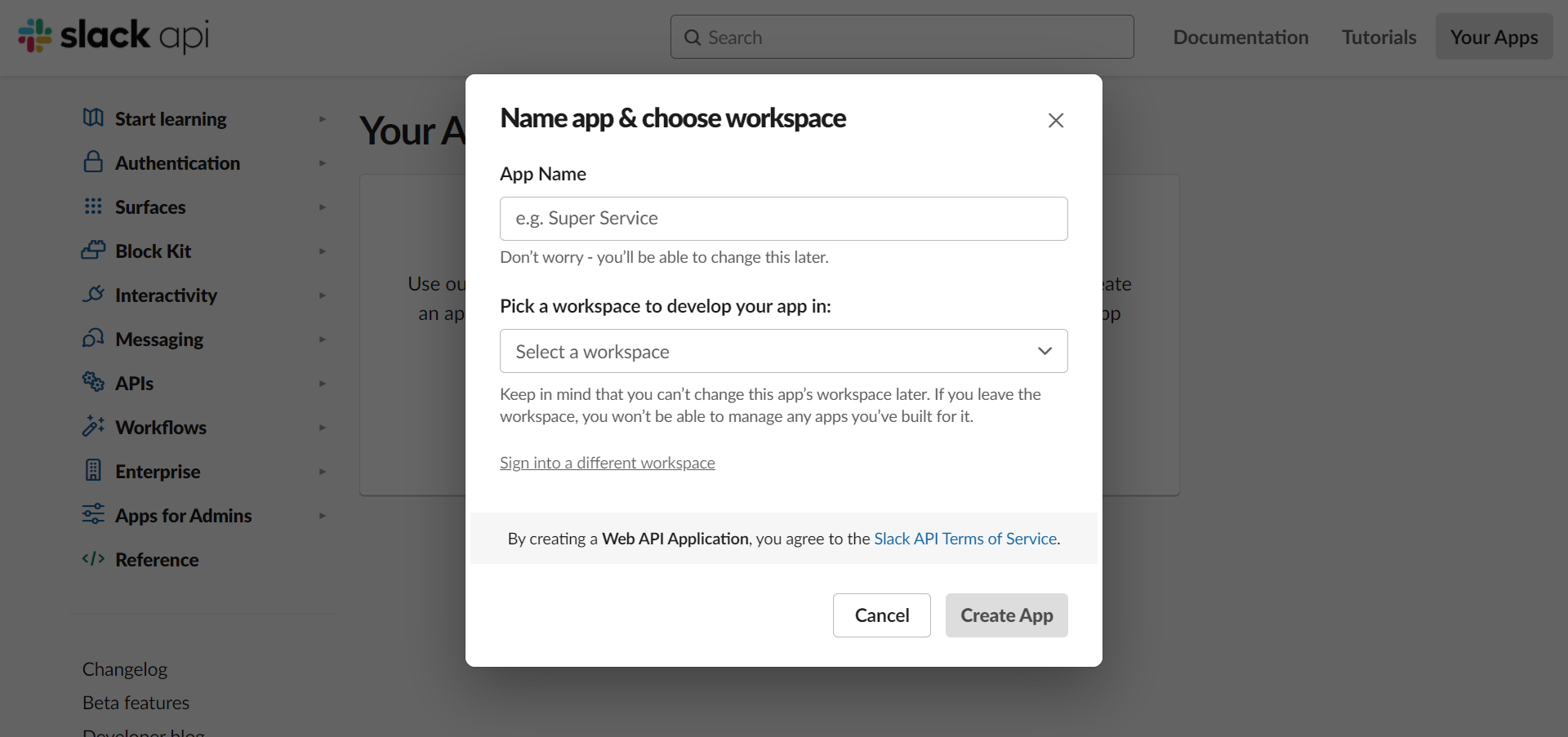 Slack Publish Instructions Steps