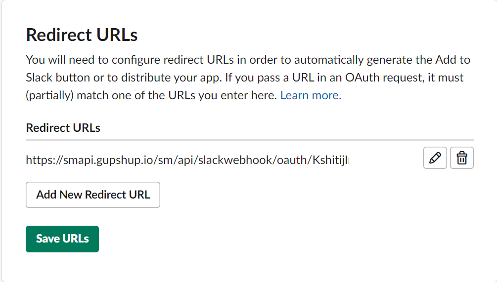 Slack Publish Instructions Steps