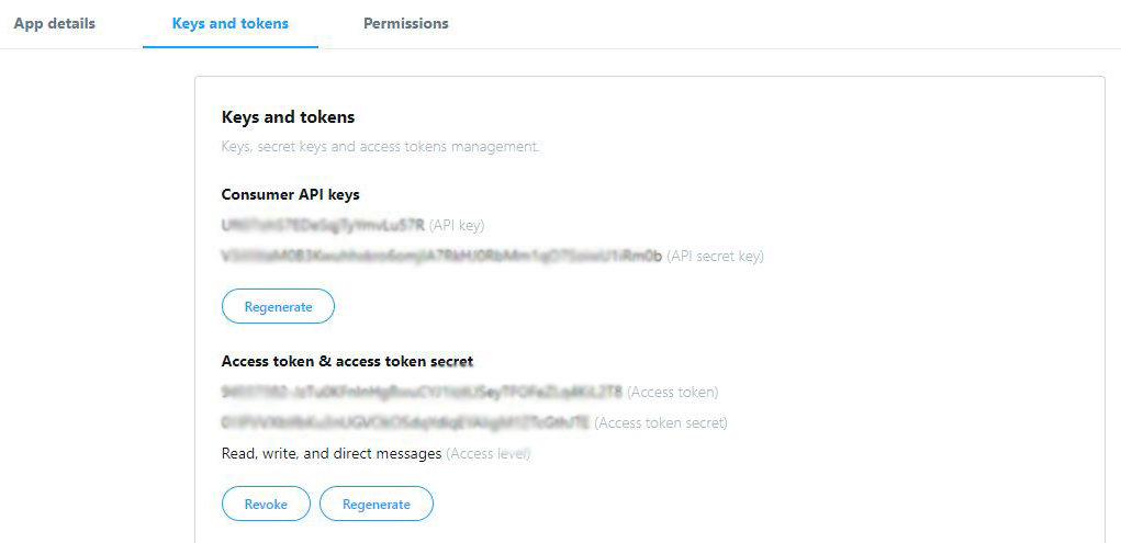Twitter Publish Instructions Steps