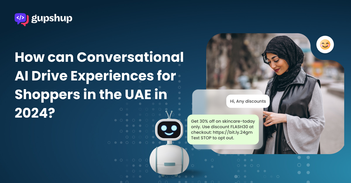 Conversational ai experiences for shoppers in UAE 2024