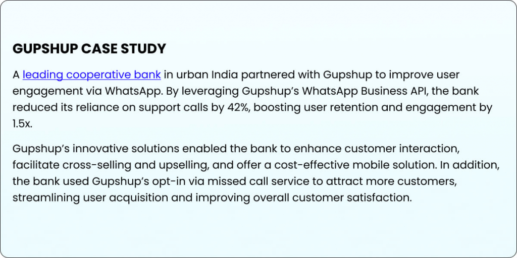 Gupshup Case Study