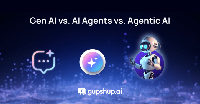 Gen AI vs. AI Agents vs. Agentic AI: The Comparison Guide